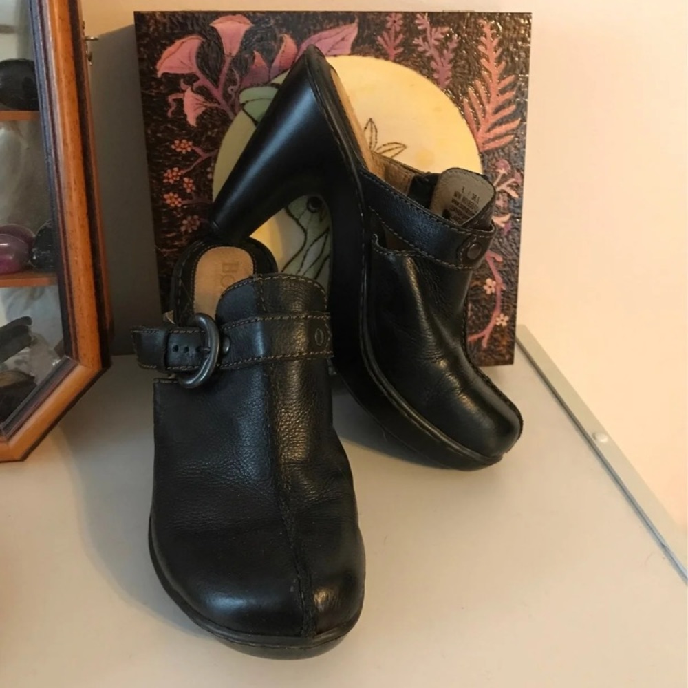 Born slip on heels